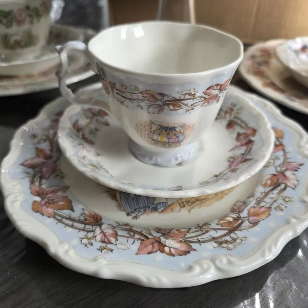 Vintage Royal Doulton Brambly Hedge Four Seasons Collection by Jill Barklem
